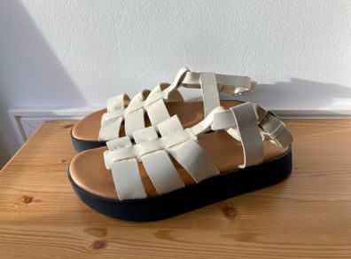 &Other Stories chunky leather sandals 8/41, new