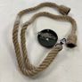 New Vintage E27 Jute rope lamp holder ceiling light 1 metre and 2 metre Image 5