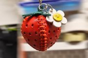 leather keychain