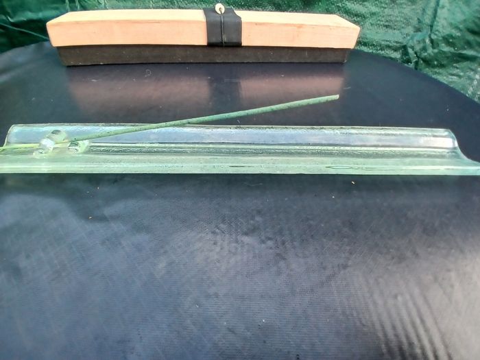 Vintage Incense Sticks Glass Holder