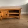 Oak Tv Unit media cabinet Image 2