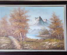 Painting on canvas