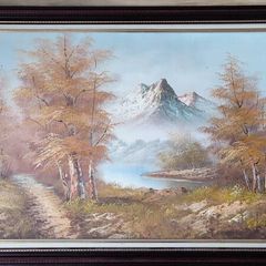 Painting on canvas