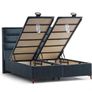 Storage double beds on sale ready to go ! Image 2