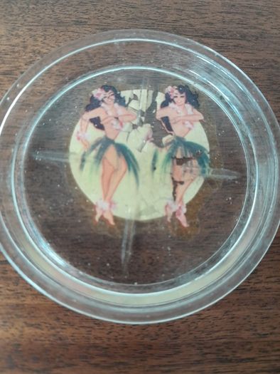 Art Deco Pin Up Drink Coasters