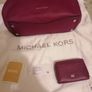 Michael Kors Leather Bag in Garnet Image 9