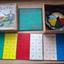 Vintage  POOLETTE 1950's Bakelite Roulette Wheel  Gambling set  Boxed Image 2