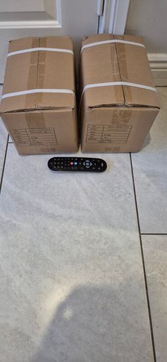 brand new 2x17.5 kilo dumbbell set