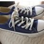 New Denim Lace Trainers Image 2