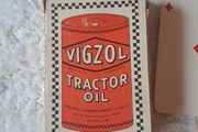 Vintage playing cards,VIGSOL Tractor Oil.