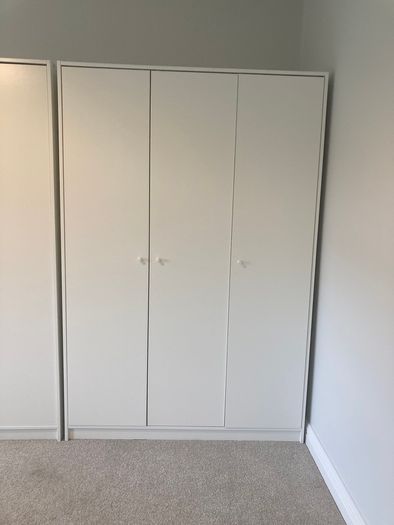 3 door wardrobes from IKEA x 3