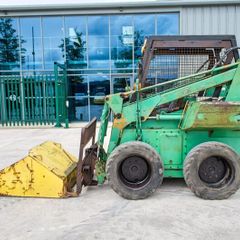 Toyota SDK8 diesel skid steer loader