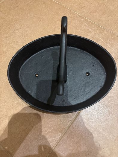 Vintage Cast Iron Black Shoe Scraper