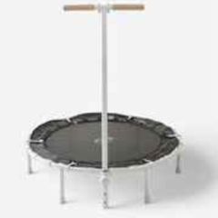 Exercise Trampoline with Bar