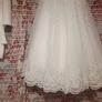 Girls white communion dress Image 3