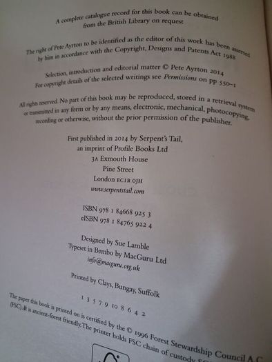 No Man's Land / Writings from A World at War / 2014