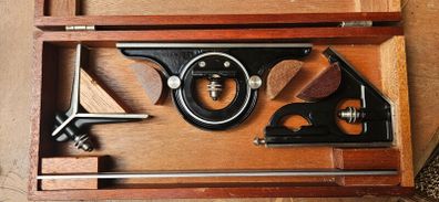 Starrett combination set, boxed (Scotland)