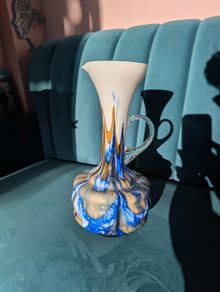 Tall Glass pouring jug