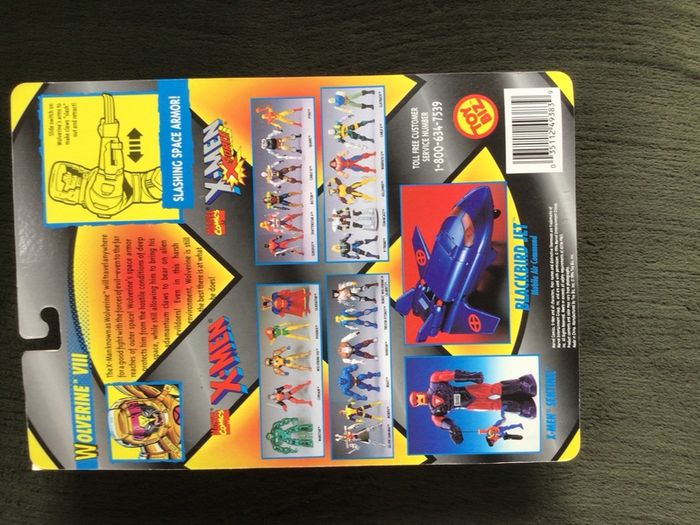 Toybiz-xmen -space wolverine - 1994 release