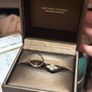 Trilogy Diamond Platinum Engagement & Wedding Ring Set Image 2