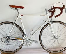 Vintage road racing cycle