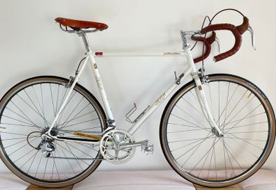 Vintage road racing cycle
