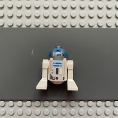 lego star wars sw0512 Astromech Droid minifigure, R2-D2, Flat Silver Head