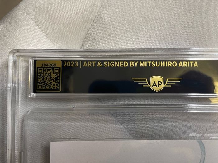 Mitsuhiro Arita Signed Art Print Graded 9.8 NM/Mint AP Grading