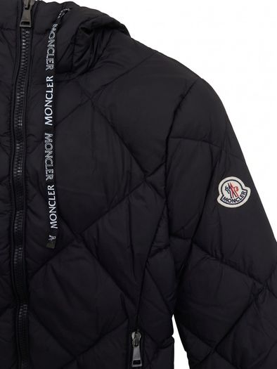 Moncler Black Quilted Jacket - Womens Size 6-8