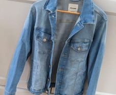 Blue denim jacket mens jack and Jones
