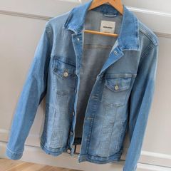 Blue denim jacket mens jack and Jones