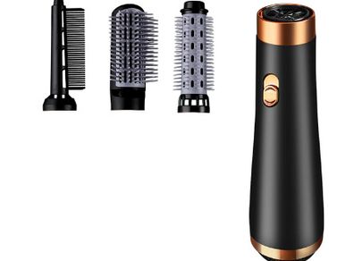 BRAND NEW Hot Air Brush 3 IN 1 Hair Curler Negative Ion Hair Curler Straightener Comb Dryer Professional Brush 3 Mode Electric Hair Dryer