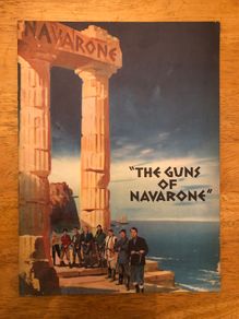 The Guns of Navarone 1961 Souvenir Film Programme