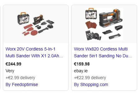 WORX WX820.9 SANDECK 18V (20V Max) Cordless Multi Sander - (Tool only - Battery & Charger Sold Separately)