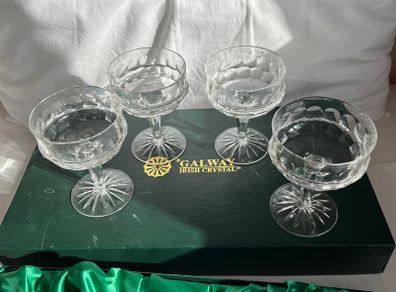 Galway Crystal Vintage Sherbet Glasses