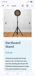 Dart board stand