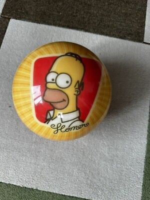 Limited Edition Simpsons Bowling Ball Set