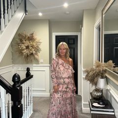 Johanna Ortiz one shoulder maxi dress
