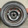 14" 5x100 VW steel wheels (Good tyres) Image 3