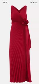 red dress maxi