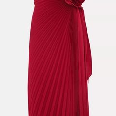 red dress maxi