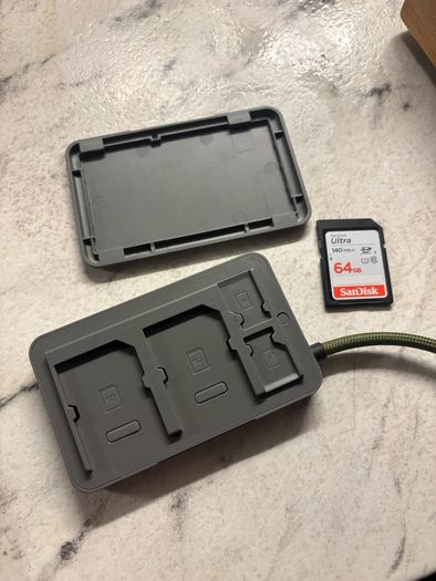 Card reader + SD card