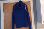 Mika Elles Royal Blue Jumper With  Cowl Neck.   S, 14-16.   B.N.W.T