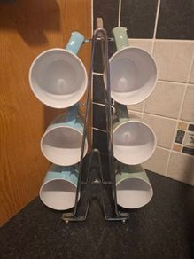 cups and stand