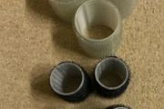 7 x Velcro hair rollers