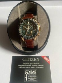Citizen watch eco drive radio controlled time perpetual calendar Brand new 6 years warranty