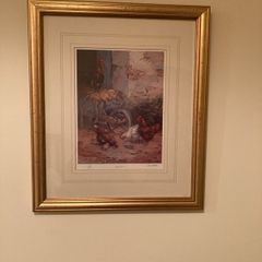 Limited edition D.C. Tallon signed print, The P.T.A.