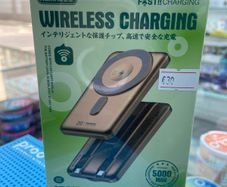 Remax wireless charger powerbank 5000mAh