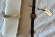 Brand new CLUSE watch, black and grey, with pouch