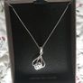sterling silver necklace and matching earrings Image 3